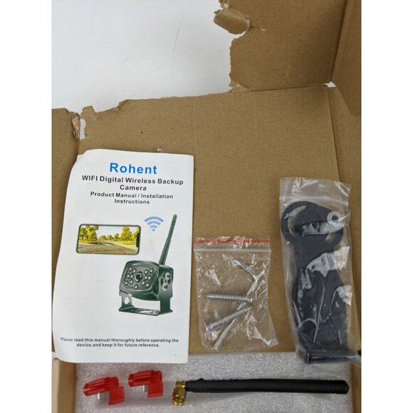 rohent vehicle wifi digital back up camera w/ box manual - Picture 5 of 13